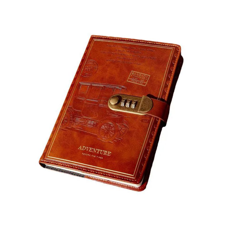 Buku harian dengan kunci